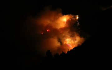 Kaş orman yangını