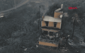 Kumluca Orman Yangını