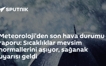 saçanak uyarısı