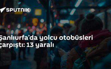 Siverek otobüs çarpışması