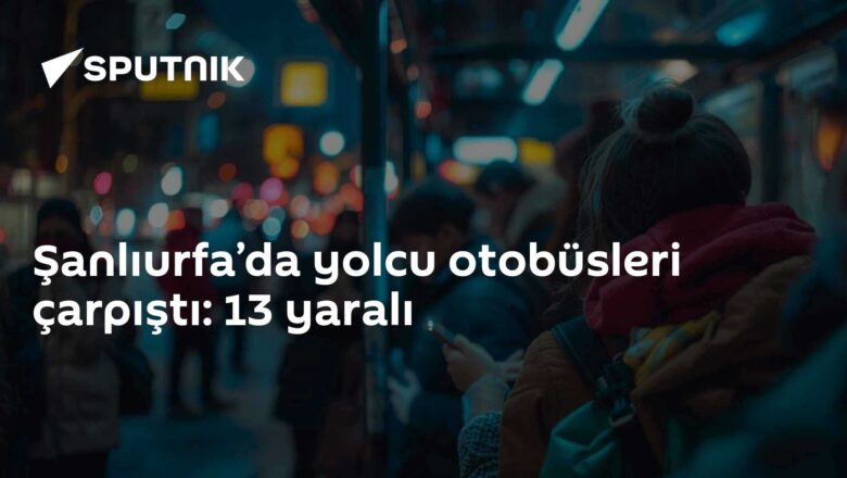 Siverek otobüs çarpışması