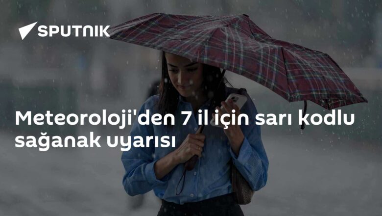 sağanak uyarısı