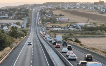Tekirdağ trafik yoğunluğu