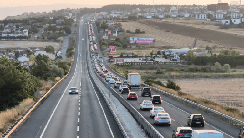 Tekirdağ trafik yoğunluğu