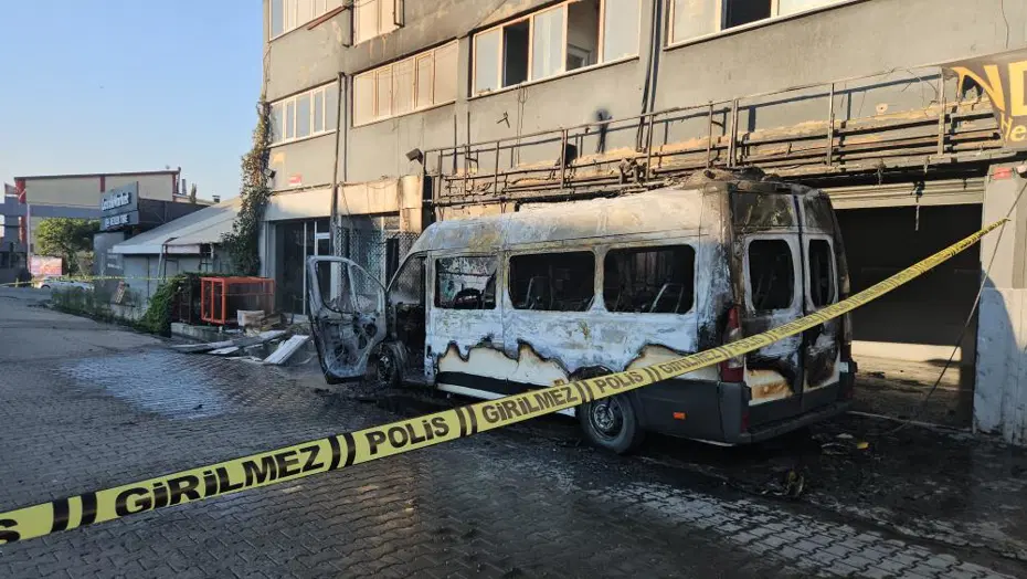 Minibüs Yangını