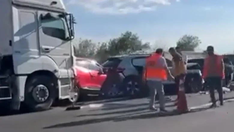 12 araçlık kaza