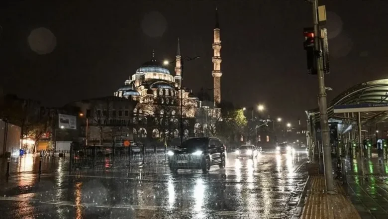 İstanbul yağış uyarısı