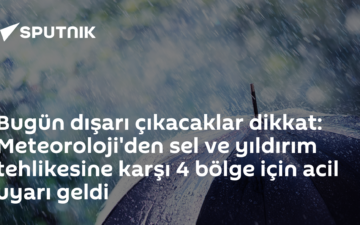 sel uyarısı