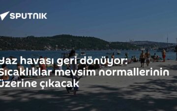 yaz sıcaklıkları