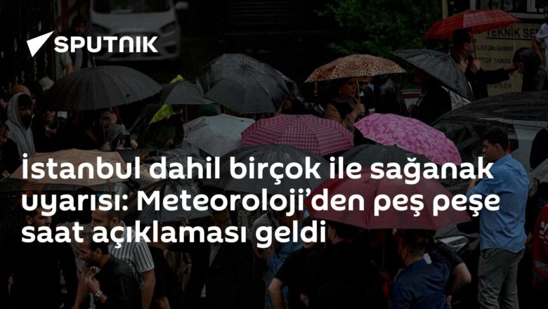 sağanak yağış