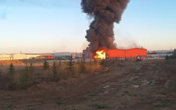 geri dönüşüm fabrikası yangın