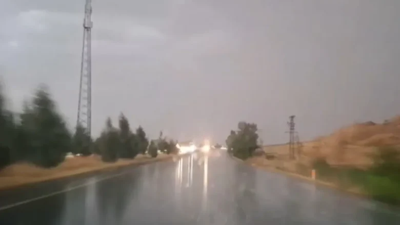 dolu yağışı