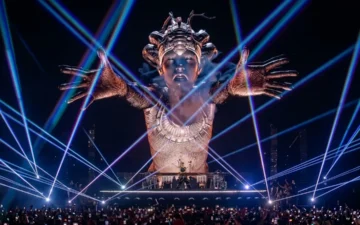 Satanizm gösterisi