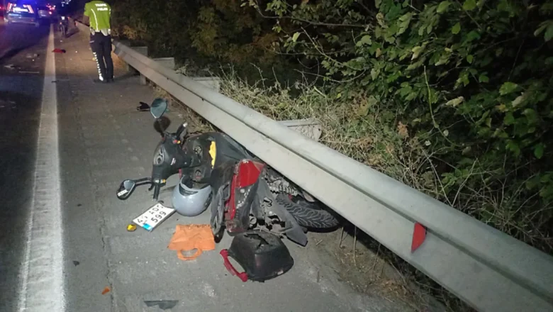 Motosiklet çarpışması