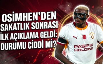 Osimhen'in sakatlığı