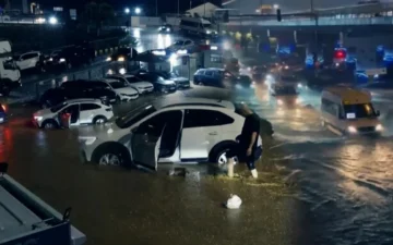 Dev Maç Öncesi Yağış